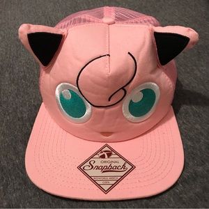 Pokemon Jigglypuff adjustable trucker hat